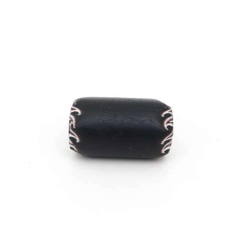 Five-Layer Black Chevron Bead