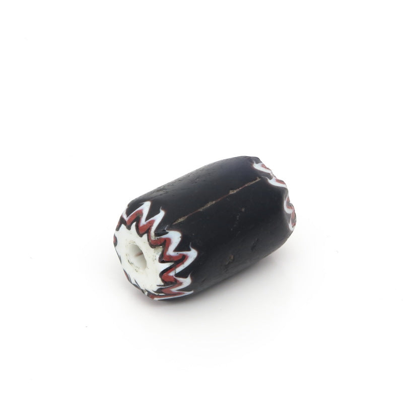 Five-Layer Black Chevron Bead