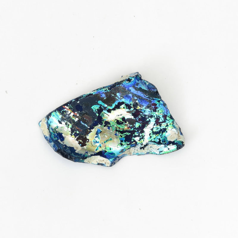 Ancient Roman Iridescent Glass Fragment