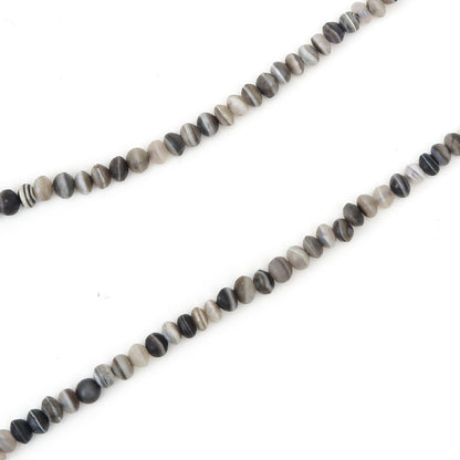 Brin de Perles de Guérison en Agate Sulemani Ancienne