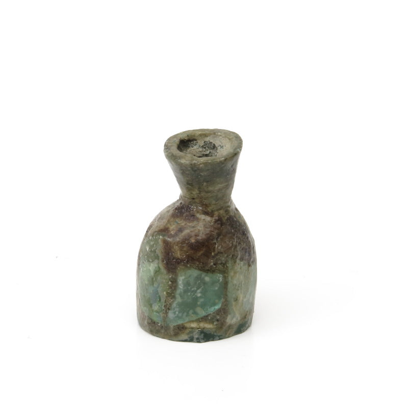 Ancient Roman Glass Mosaic Bottle