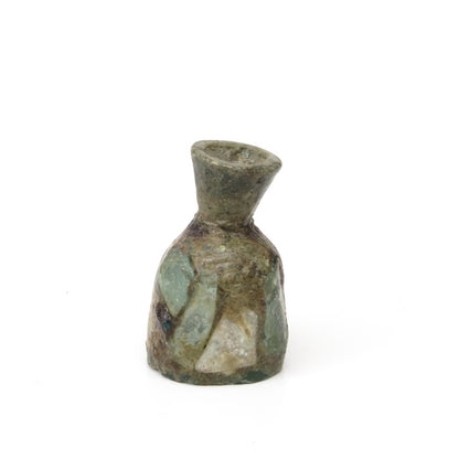 Ancient Roman Glass Mosaic Bottle