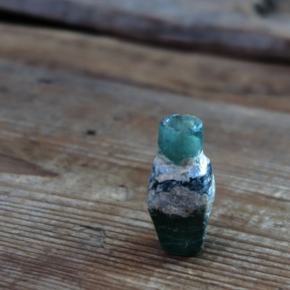 Ancient Roman Glass Mosaic Bottle