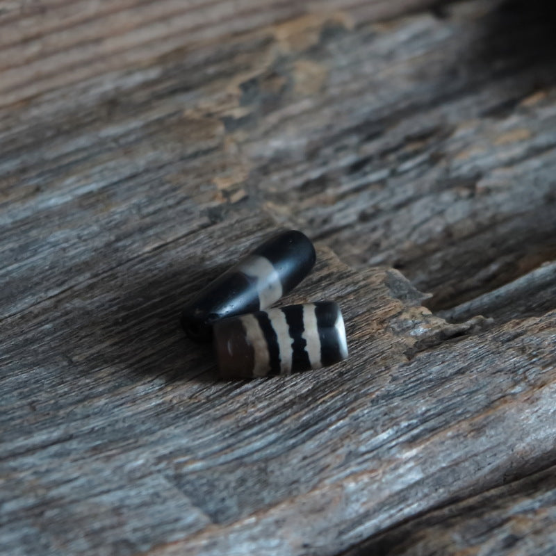 Striped Dzi Bead