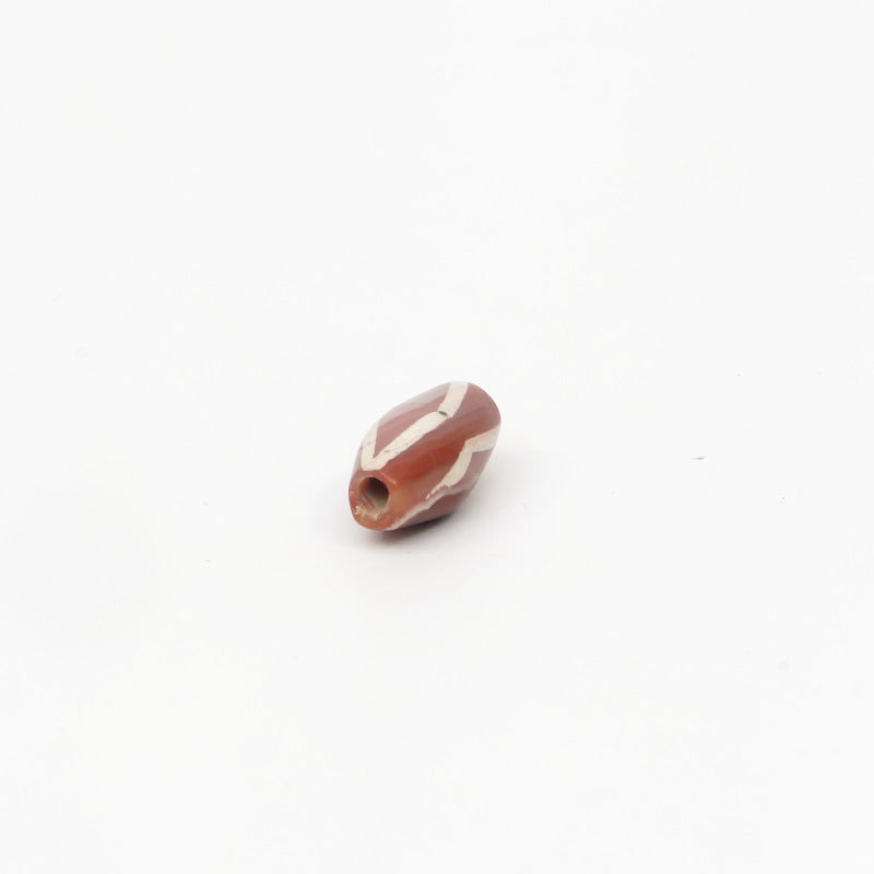 Etched Carnelian Beads