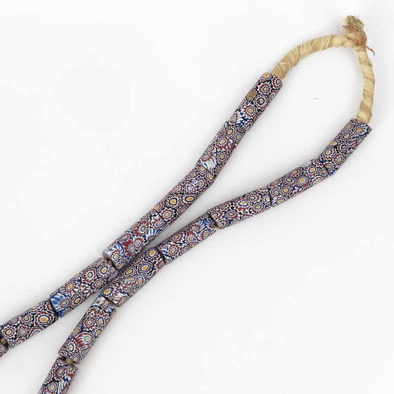 Antique Venetian Millefiori Bead Strand