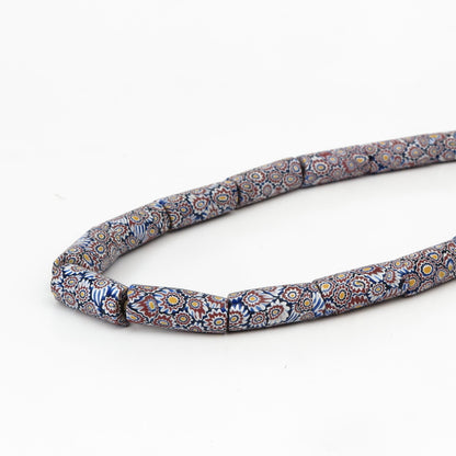 Antike venezianische Millefiori-Perlenkette