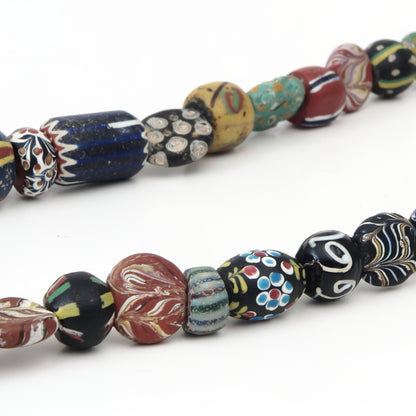 Antique Venetian Trade Beads Mix Strand