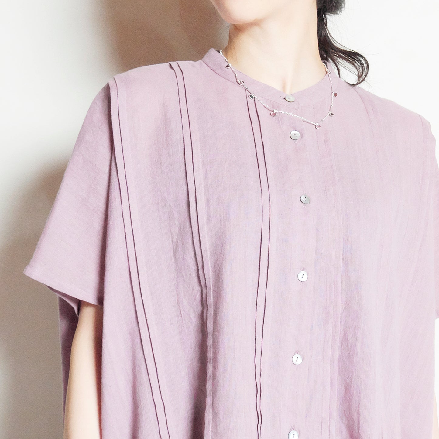 Блузка с пинтаком из хлопка кхади