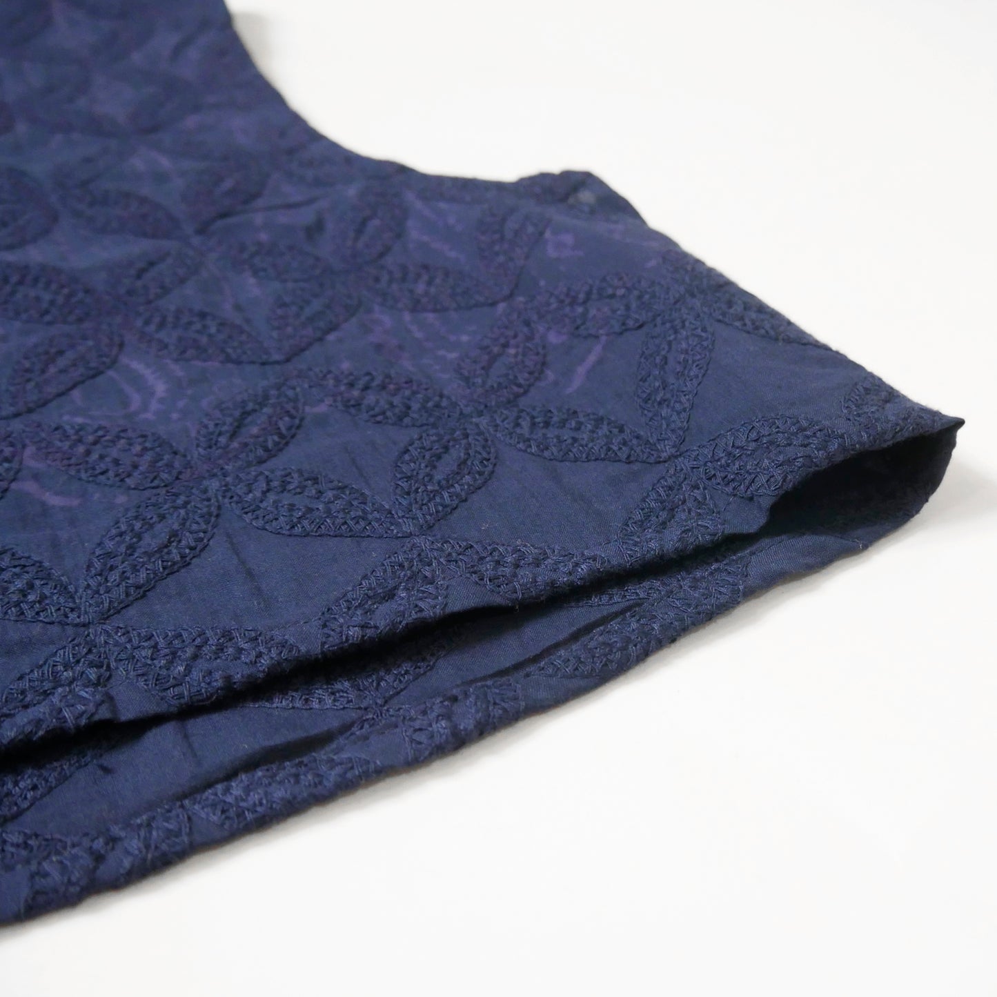 Cotton Circle Lace &amp; Lace Print Set Pullover