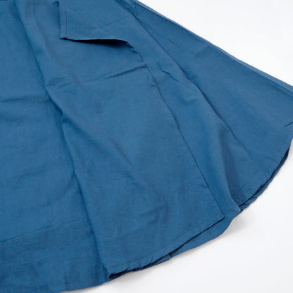 Robe sans manches superposées en coton Color-Block