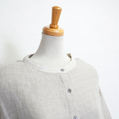 Льняная хлопковая рубашка из двойной марли
