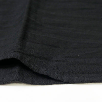 Jersey asimétrico de algodón fruncido