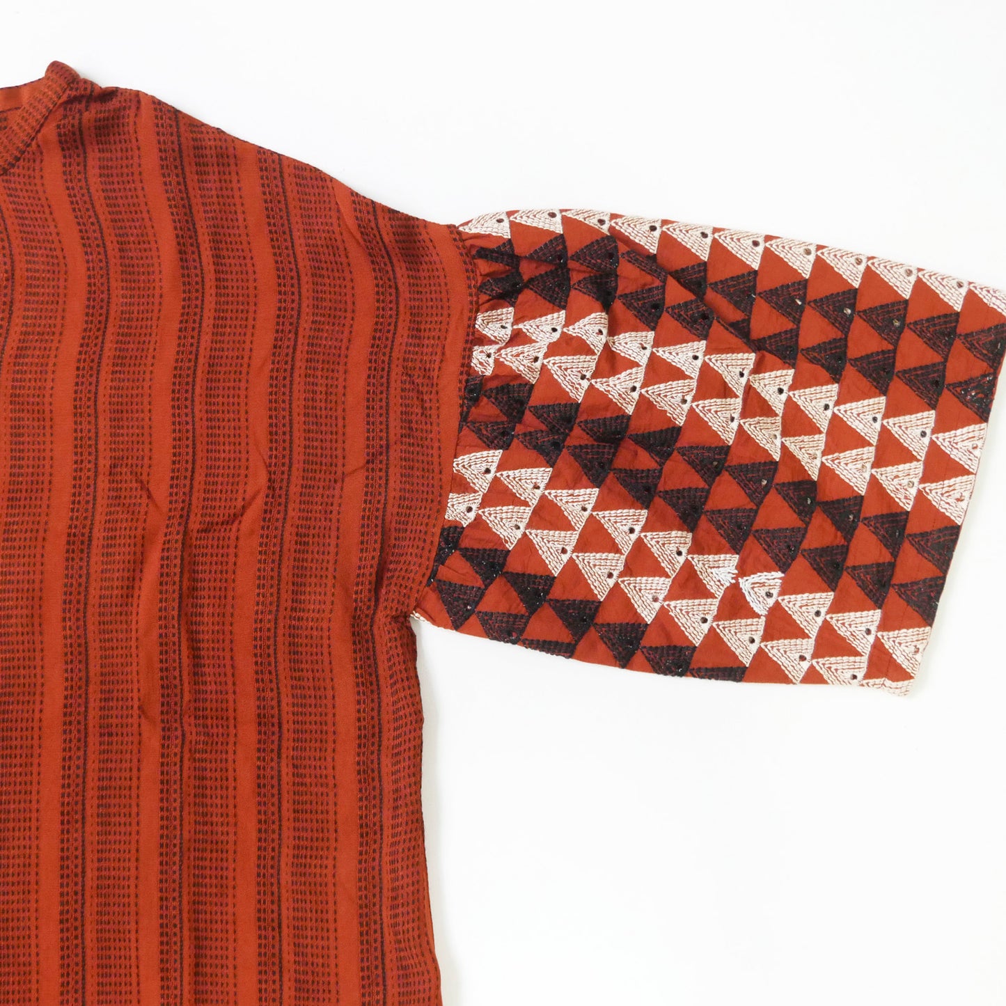 Пуловер с треугольным кружевом из жаккарда Rayon