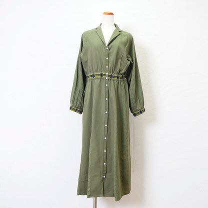 Robe militaire en coton