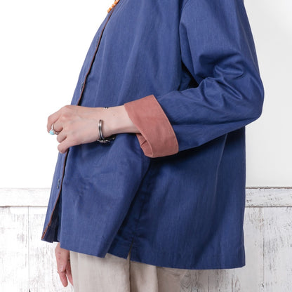 Cotton Pigment-Dyed Jacket N