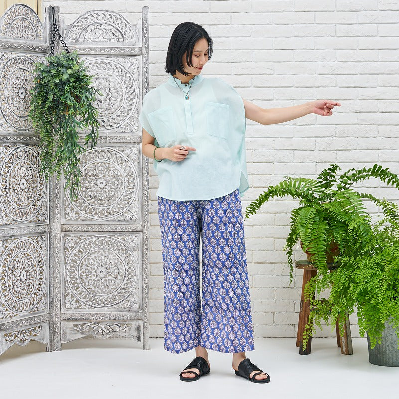 Lightweight Cotton Round Pullover