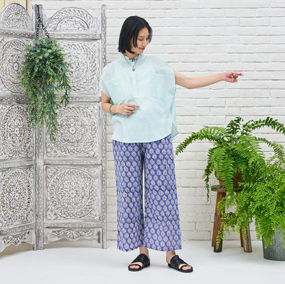 Lightweight Cotton Round Pullover
