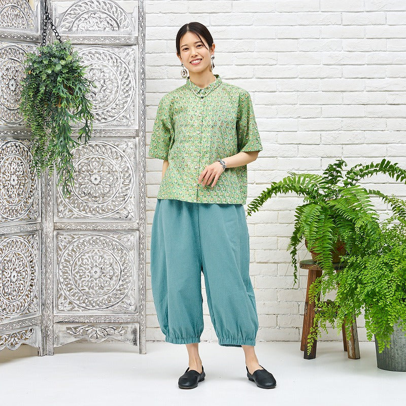 Lightweight Cotton Cocoon Pants