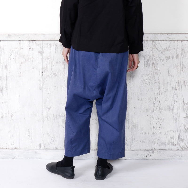 Cotton Pigment-Dyed Sarouel Pants
