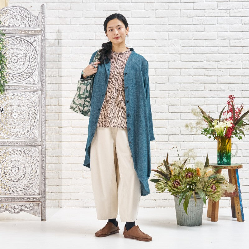 Curved Crotch Wash Pants