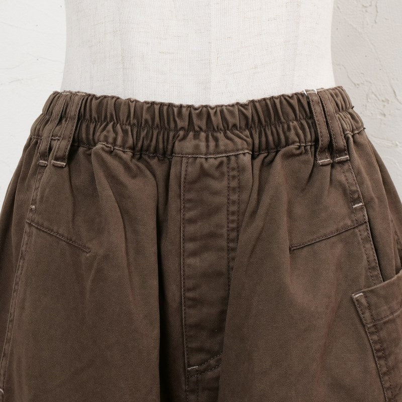 Curved Crotch Wash Pants