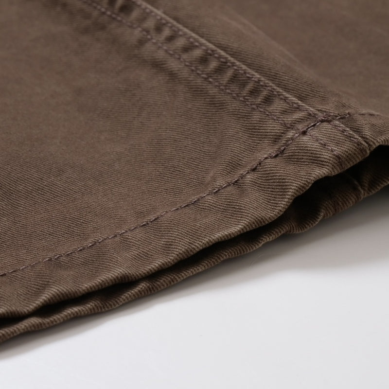 Curved Crotch Wash Pants