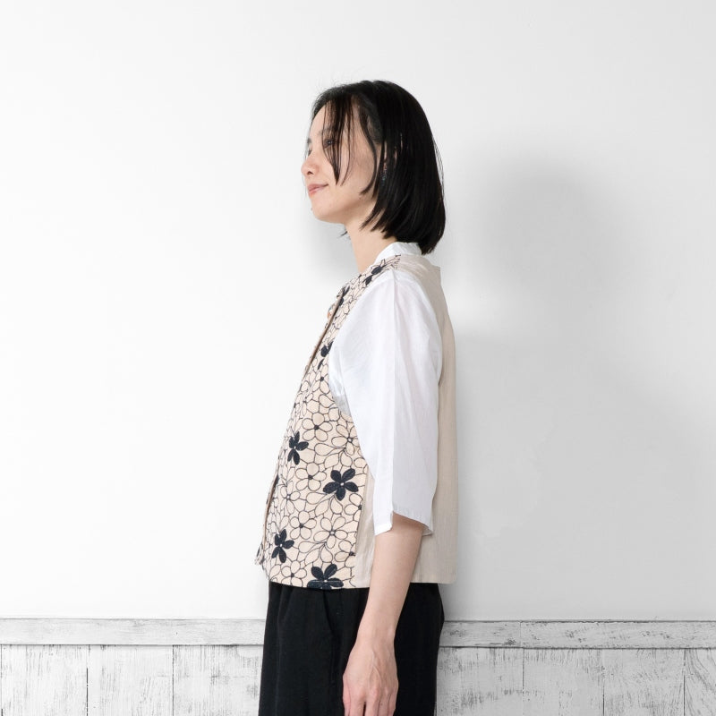 Embroidered Vest