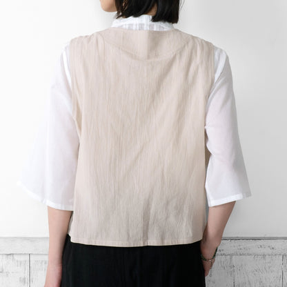 Embroidered Vest