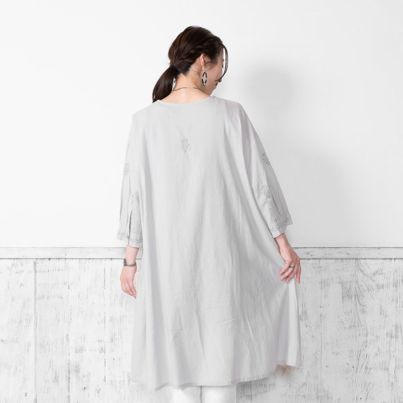 Cotton Lucknow Embroidery Blouse N