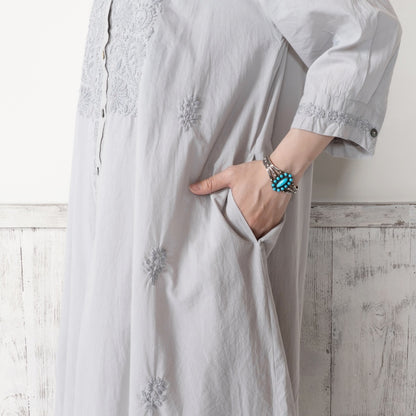 Cotton Lucknow Embroidery Blouse N