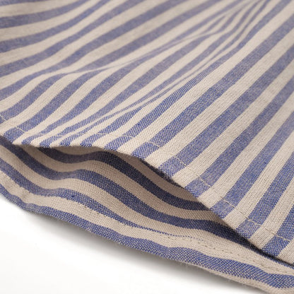 Stripe Button-Front Dress