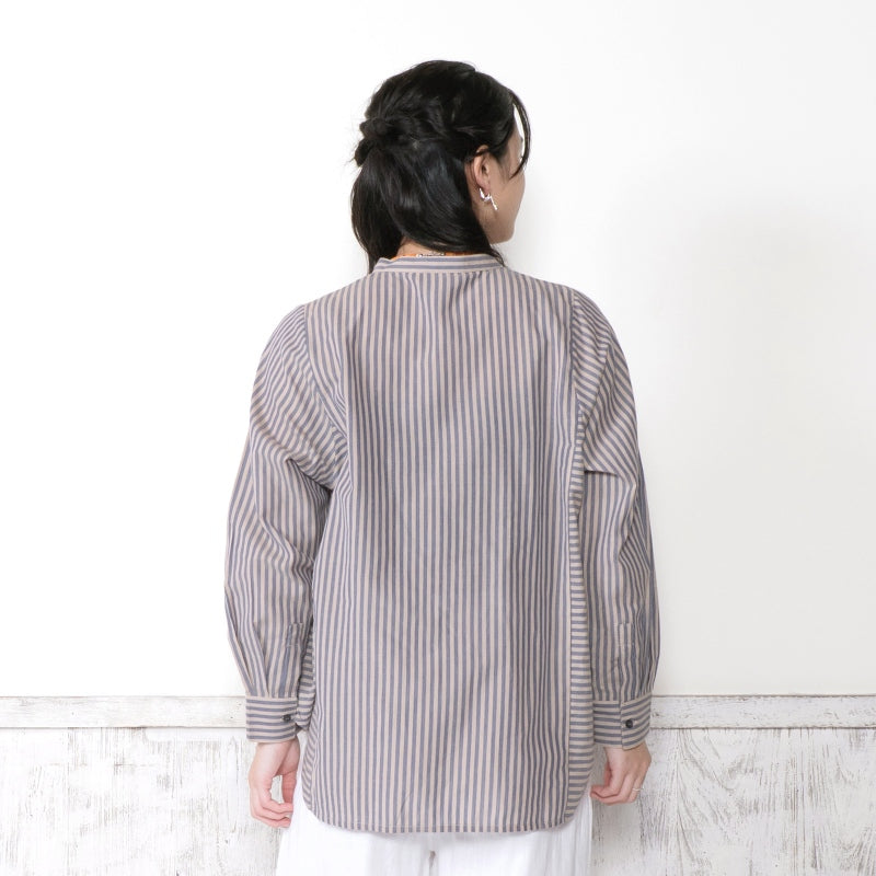 Stripe Panel Blouse