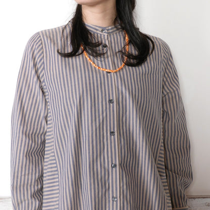 Stripe Panel Blouse