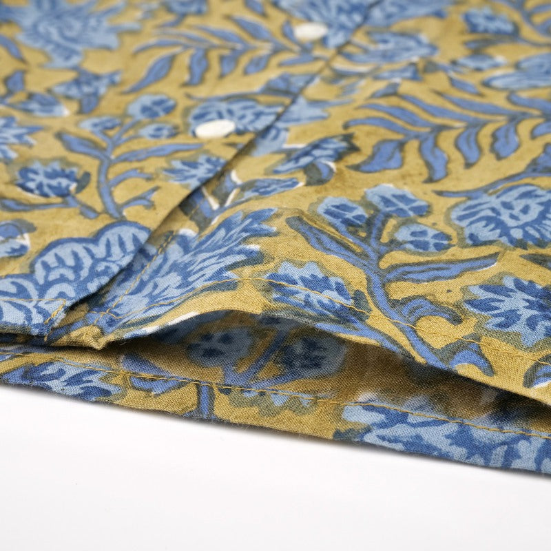 Floral Block Print Blouse