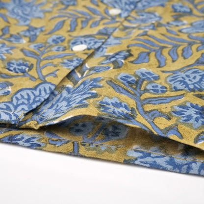 Floral Block Print Blouse