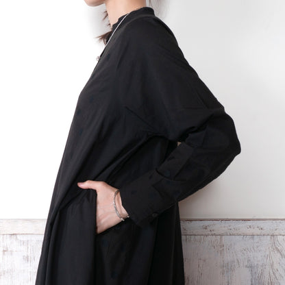 Front-Open Dot Switch Dress