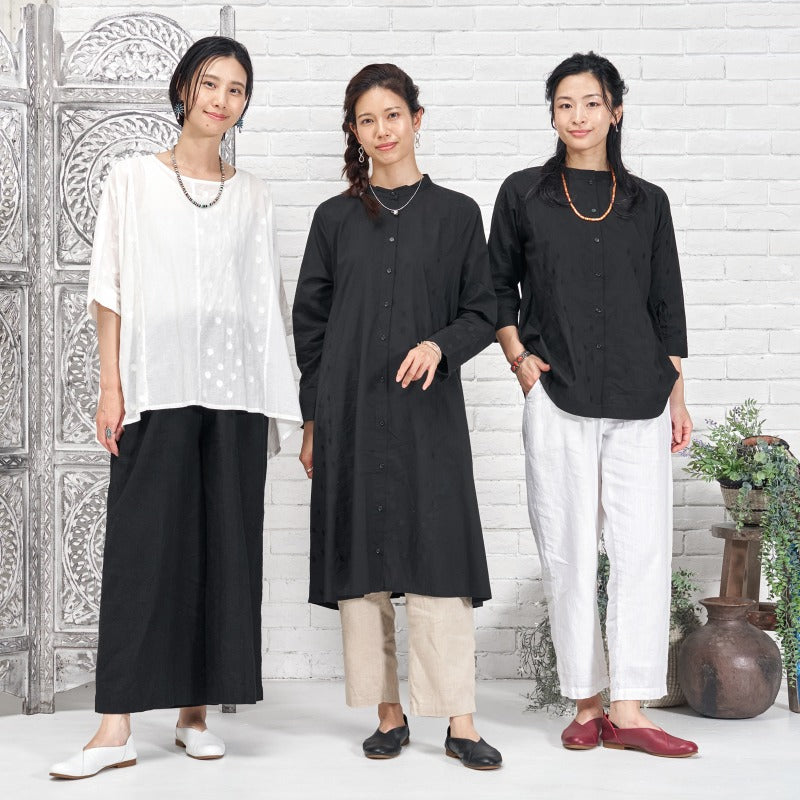 Dot Switch Blouse N