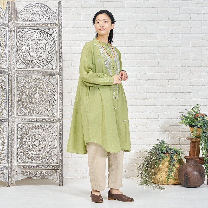 Lucknow Embroidery Long Blouse