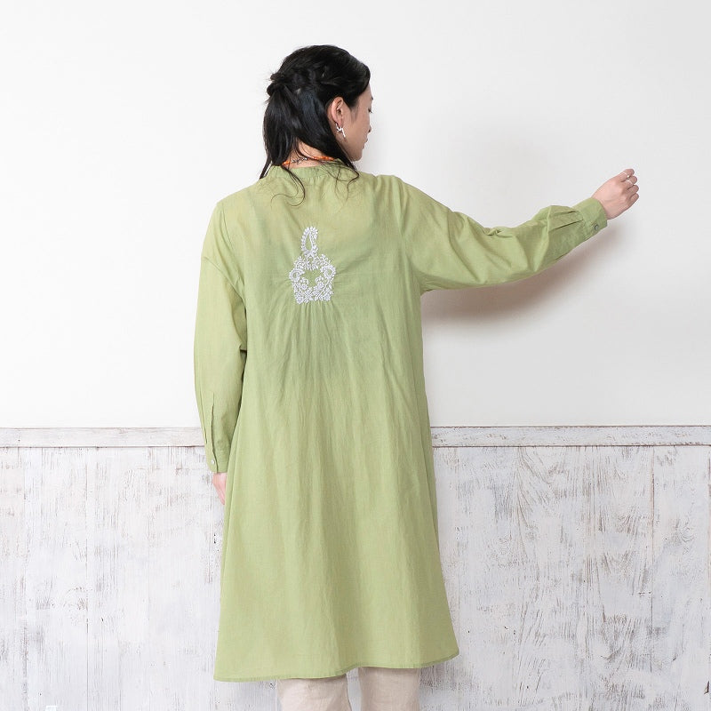 Lucknow Embroidery Long Blouse