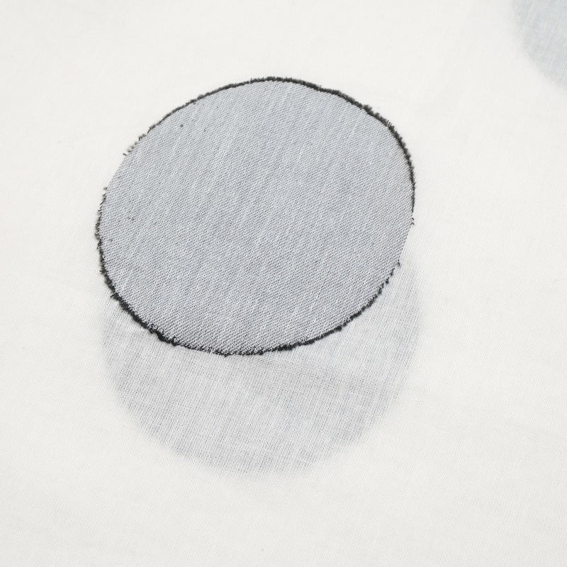 Dot Jacquard Wide Blouse