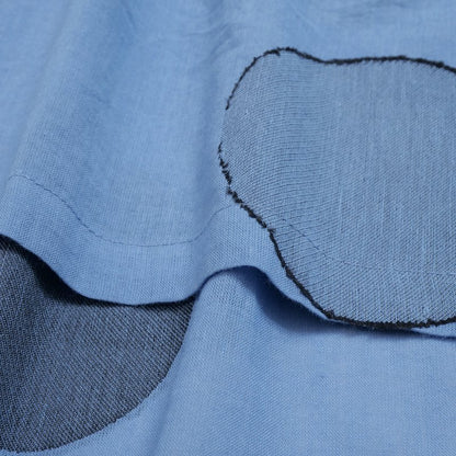 Dot Jacquard Wide Blouse