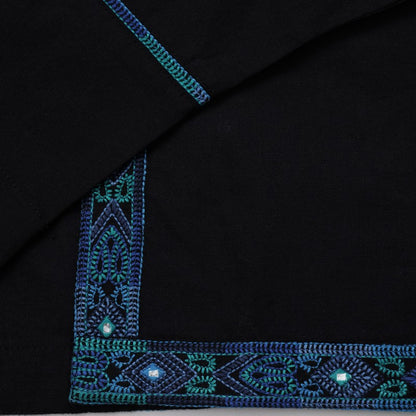 Embroidered Tape Blouse