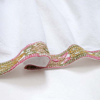 Embroidered Tape Blouse