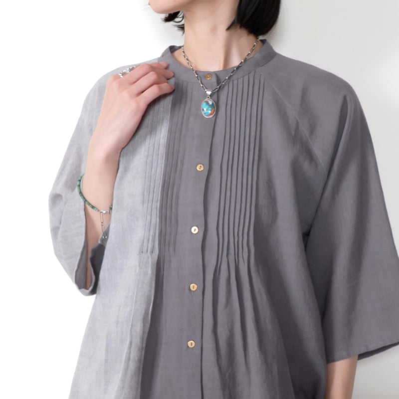 Khadi Border Short Blouse