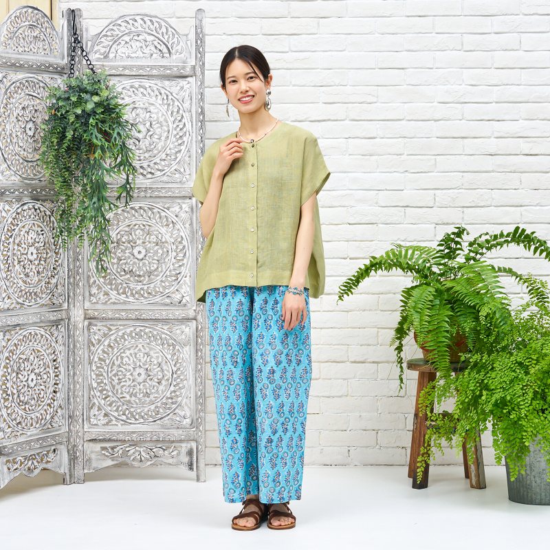 Linen Blouse N