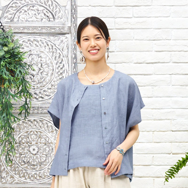Linen Blouse N