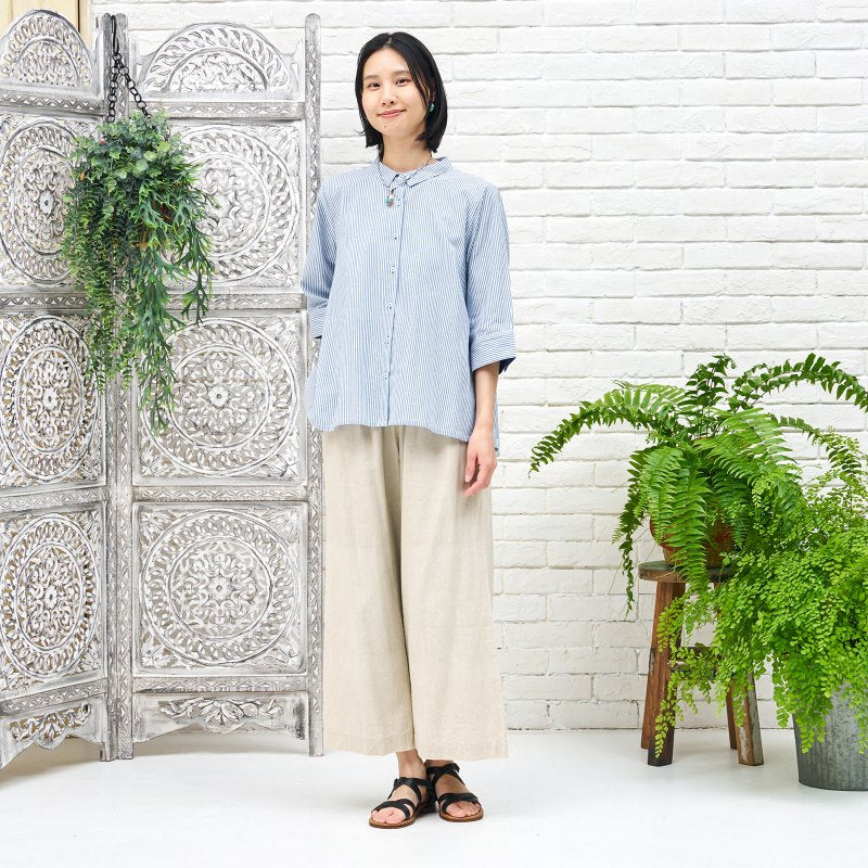 Pinstripe Blouse