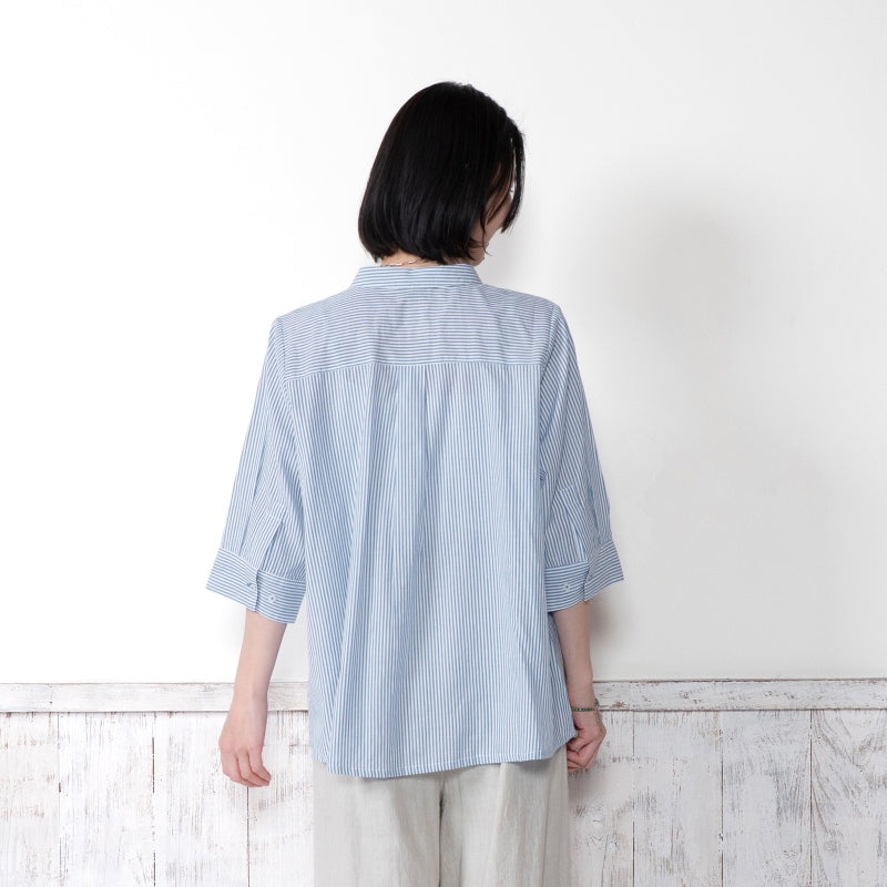 Pinstripe Blouse