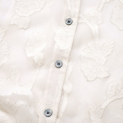 Rayon Jacquard Blouse